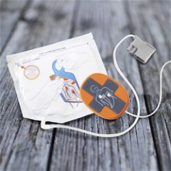 Powerheart g5 aed adult electrodes w cpr device