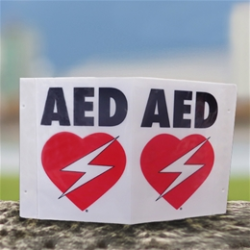 AED Wall sign