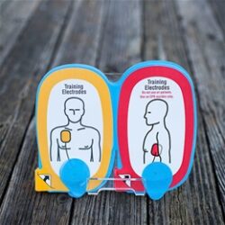 lifepak cr plus aed adult training electrodes